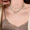 Vintage Natural Stone Beads Necklace Women'S Charm Mang Star Pendant Can Be Stacked Jewelry Gothic Jewelry Gifts