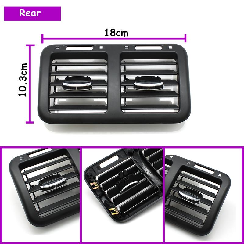 GranTurism GranCabrio GT GC M145 Car Interior Front Rear Central Dashboard Left Right AC Vent Air Vent Panel Cover For Maserati