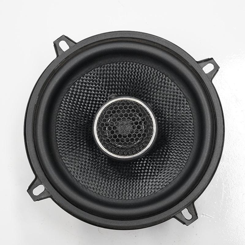

5.25-inch 80-Magnet Coaxial Speaker with Rubber Edge and Woven Cone