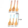 Cooking Spatula Wooden Spoon Food Spoon Children Kitchenware Durable Mini Wooden Spatula  Kid