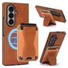 Bracket Magnetic Card Bag Suitable for Samsung Zfold1 Mobile Phone Case with Card Slot galaxyZflod1 Magnetic Zflod1