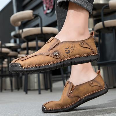 Handgefertigte Lässige Lederschuhe Allround-Sneaker Herren-Loafer Jugend-Fahrschuhe Herren Formelle Schuhe 2025 Neue Laufschuhe
