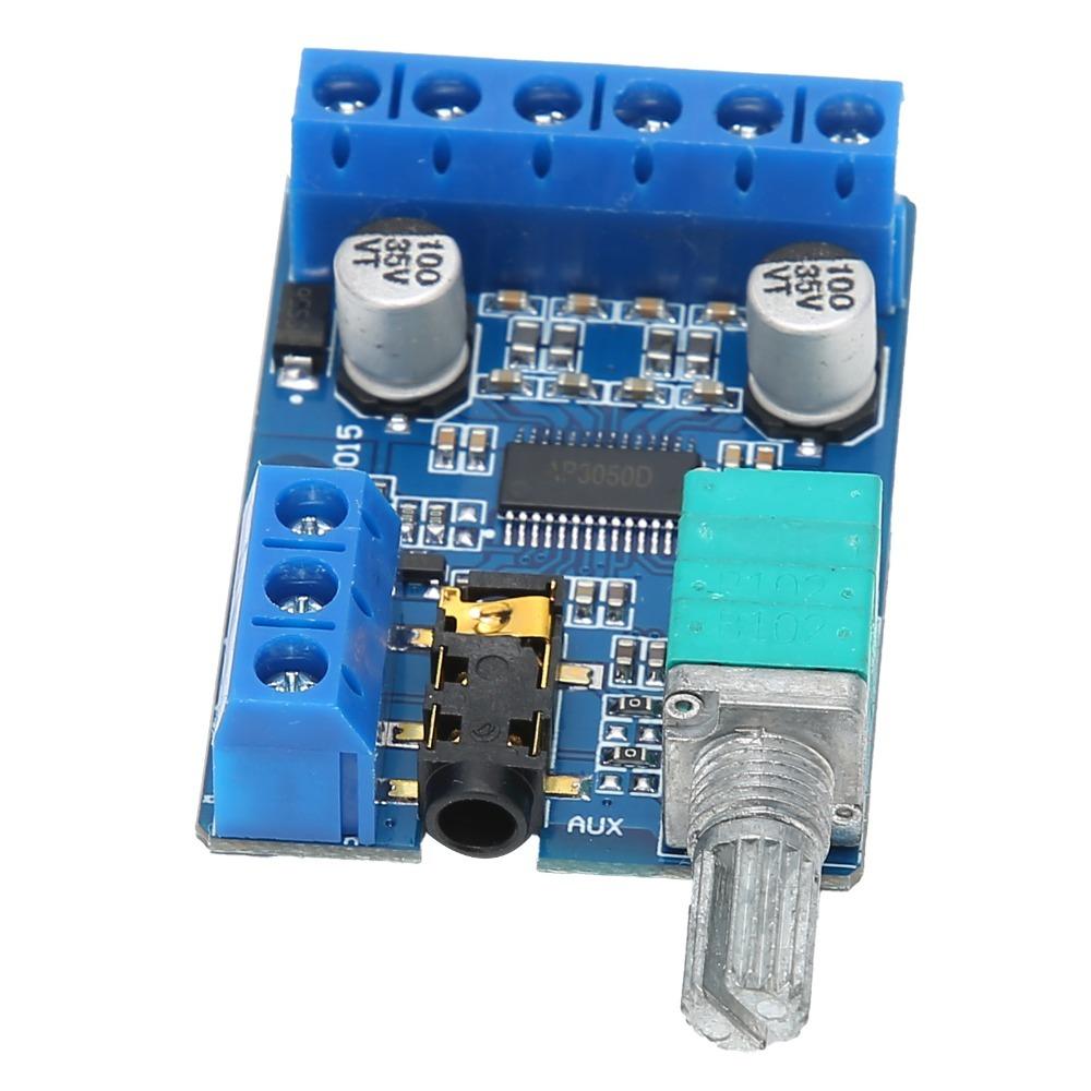 with Volume Control Stereo Dual Channel Module 12V/24V High-Power Amplifier Board DIY Module
