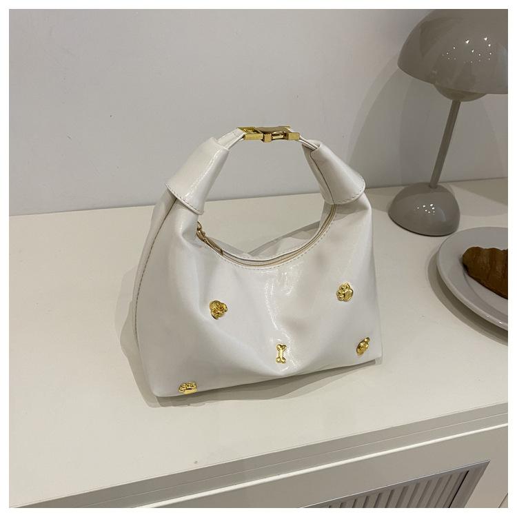 Rivet summer  new trendy fashion crossbody texture crossbody shoulder handbag woman