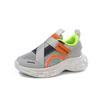 Kids Sports Shoes Mesh Breathable Children Running Shoes Hook&loop Comfortable 2025 New Students Basketball Shoes Soft Sole