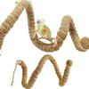 Flexible Climbing Vine for Reptile Habitat Decoration Coconut Fibre Bendable Jungle Climbing Vine for Lizard Snake