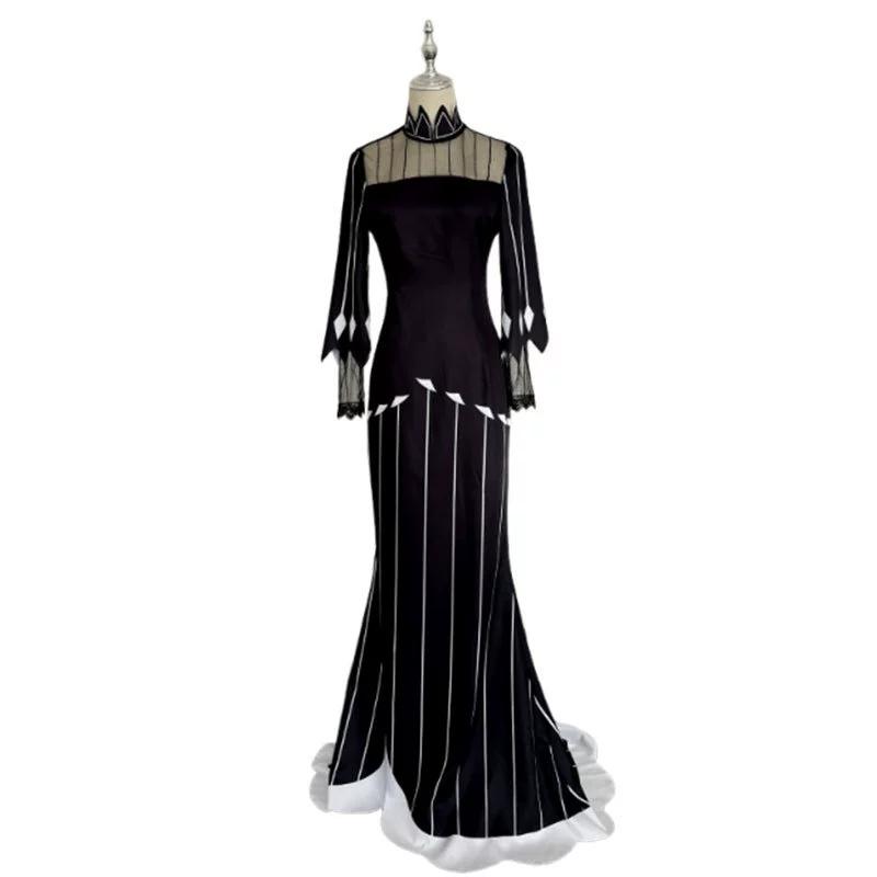 Anime Re:Life In A Different World From Zero Echidna Cosplay Costume Evening Dress Long Skirt Woman Carnival Suit Disguise