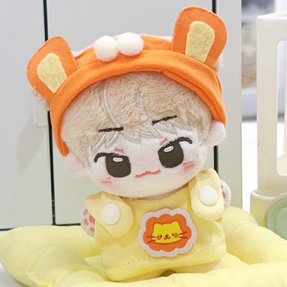 Strap Dress Doll Clothes Outfit Animal Doll Dress Up Set 10cm Cotton Doll Clothes  Children's Gift