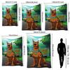 Scoobydoo Mystery Machine Anime Cartoon Flannel Blanket Comfortable Skinfriendly Throw Blanket For Bedroom Bed Sofa Home Decor Christmas Gift