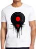 Schmelzendes Vinyl Tropfend Coole Schallplatte DJ Musik Geschenk T-Shirt 2446