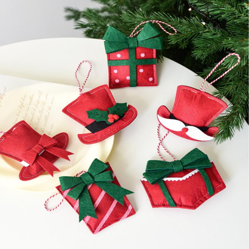 Christmas Tree Ornaments Decoration Festive Christmas Mini Candy Box Ornaments Christmas Tree Suitable For Christmas