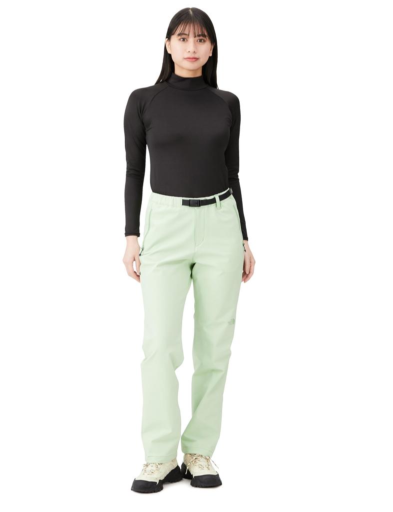 The North Face Barb Misty Size L Women's Pants, Water-Repellent, Stretch, Anti-Static, Sage,