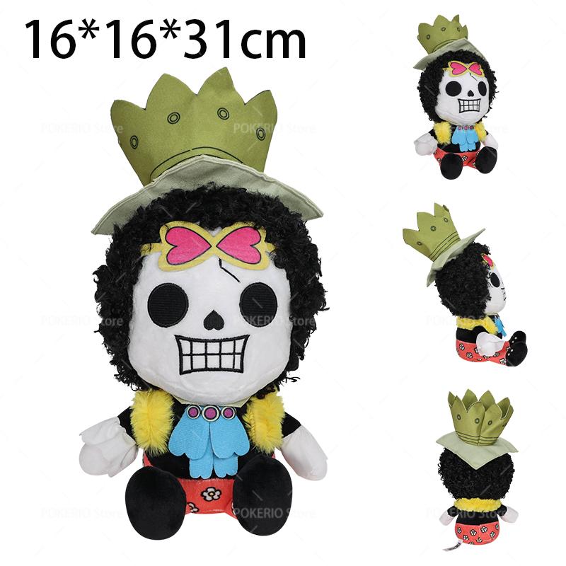 Original One Piece Plüschtier Gear 5 Luffy Sanji Brook Tony Tony Chopper Weiches Kuscheltier Kinder Echtes Anime-Geschenk