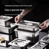 Abay Insulated Stainless Steel Gastronorm Food Pan