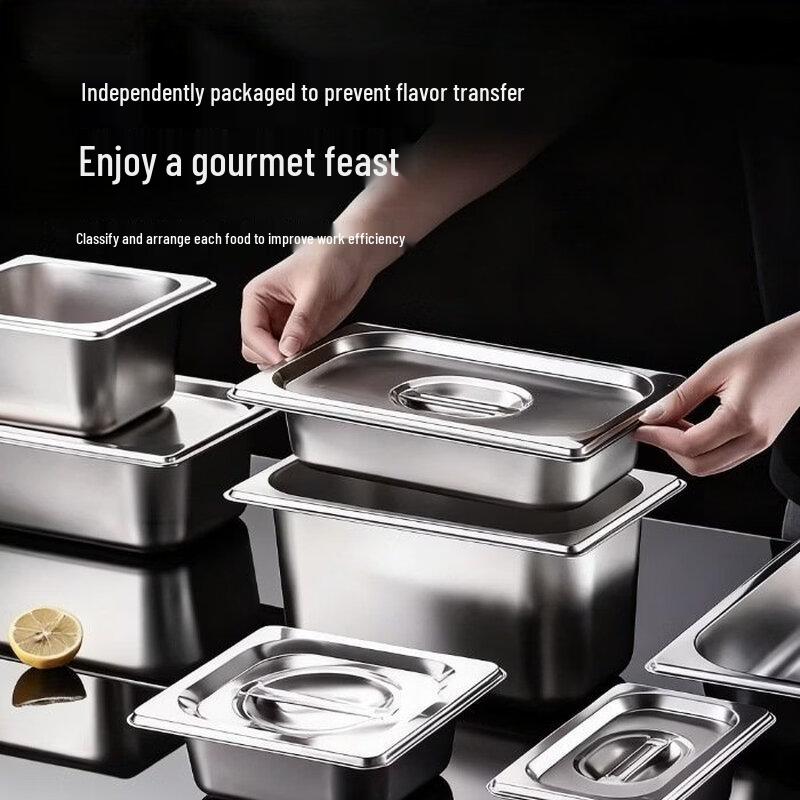 Abay Insulated Stainless Steel Gastronorm Food Pan