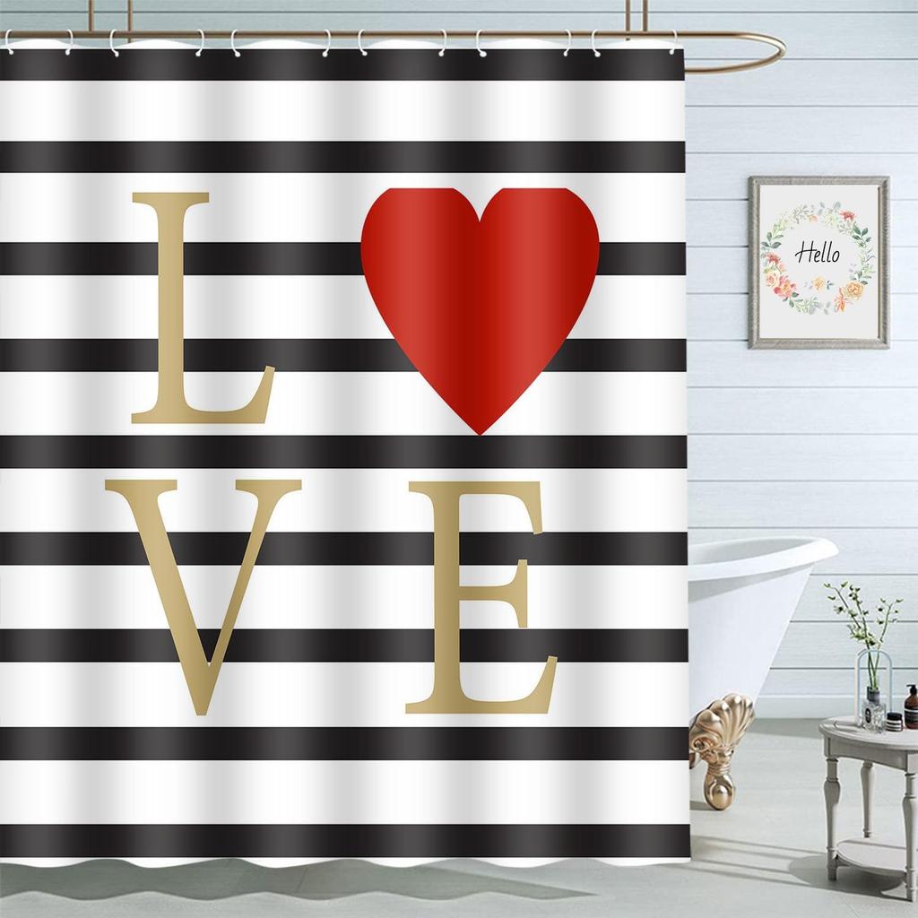 Colorful Cats Bathroom Curtains Cute Animal Kitten Home Decoration Waterproof Fabric Shower Curtain With Hooks 72X72 Inch