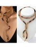 Alloy Retro Snake Necklace Multifunctional Wear as Chokers Bracelet Armband Comfortable Skin Friendly Designs