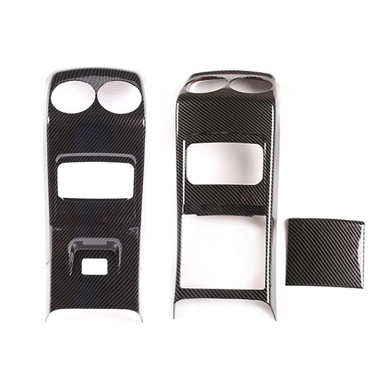 Carbon Fiber Style Car Rear Air Conditioning Outlet Cover Sticker Fit For Mercedes Benz B Class W247 GLB X247 GLA H247