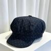 New spring and autumn retro polka dot student octagonal hat women's fashion versatile face small beret painter hat tide