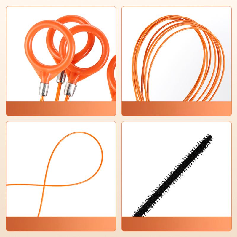 Hair And Debris Drain Snake Cleaner Flexible Remover Tool For Kitchen Bathroom Sink Unclogging Solutions