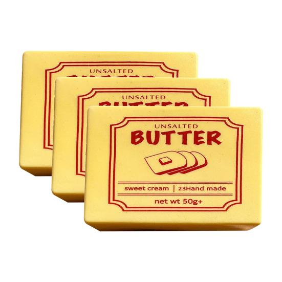 Butter Bread Stress Relief Toy Slow Rising Soft Squeeze Ball Realistic Butter Stick Slow Rebound Sensory Toy for Anxiety Relief And Relaxation Gift