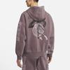 Jordan 23 Engineered Lässiger Sport Buchstaben Logo Hoodie Langarm Herren Tops Rotbraun CV2768-255