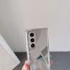 Luxury Clear Mirror 2pcs Phone Case For Samsung Galaxy Z Fold6 Fold5 Fold4 3 Flip6 Flip5 Flip4 3 Acrylic Shockproof Transparent Slim Folding Cover