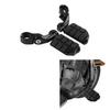 HUILI-JPHOME Short 32mm 1.25'' Universal Up Highway Foot Pegs Foot Pedals Footrest Honda Kawasaki