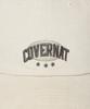 COVERNAT [Standard Fit] Arch Logo Vintage Artwork Ball Cap Beige