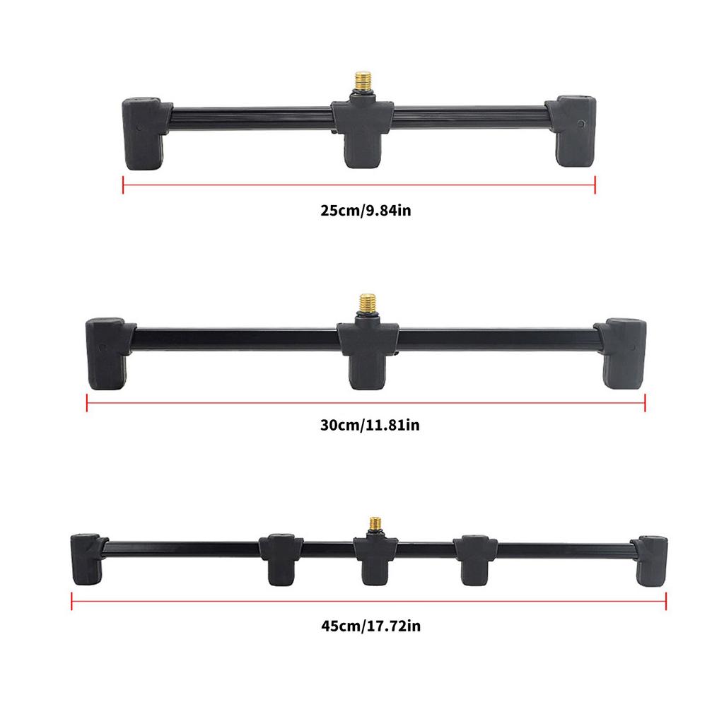 Heavy Type Aluminum Alloys Fishing Rod Holder With Smarted Bites Alarms Adjustable Height Fishing Rack for Beach Fishing