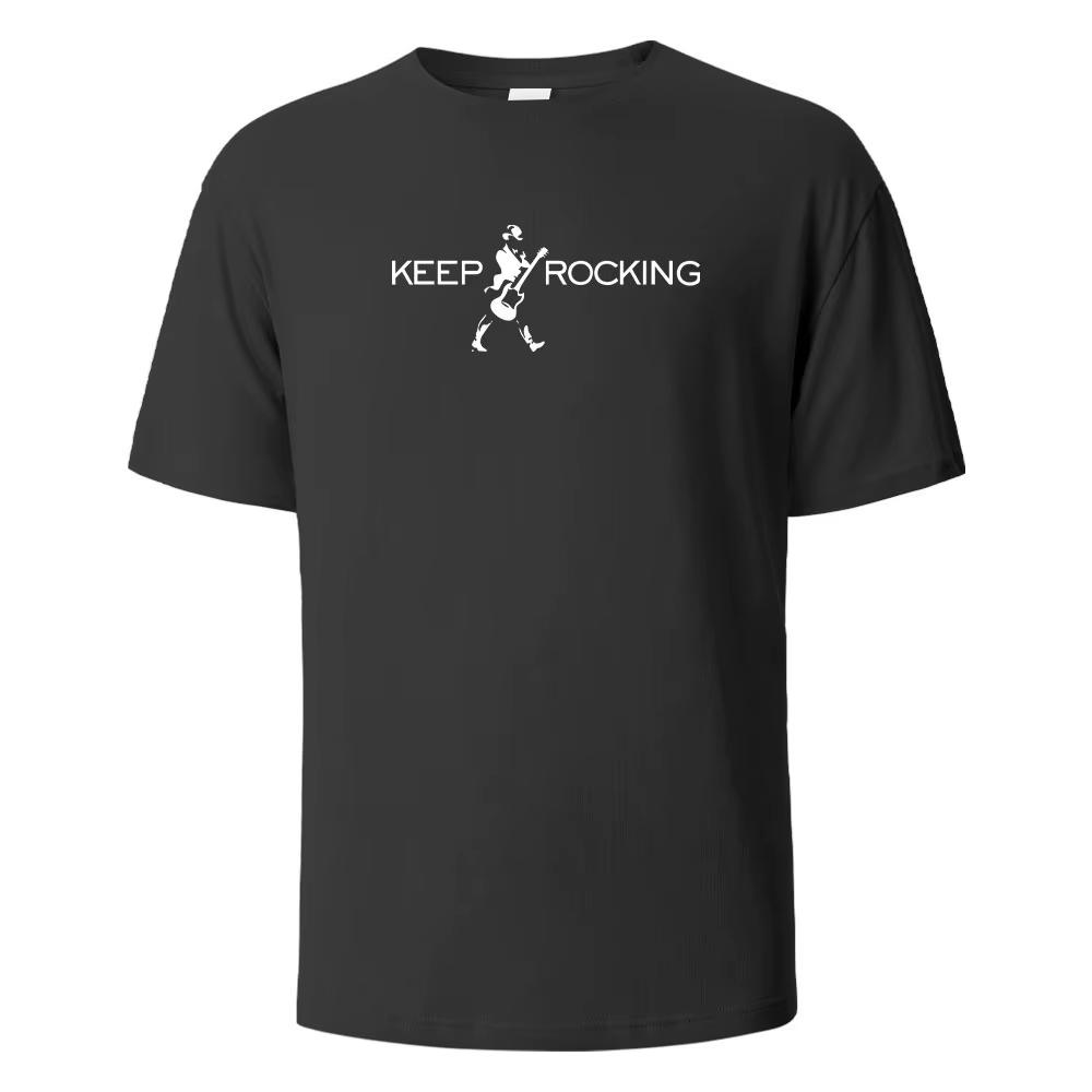 Sommer Muster Bedrucktes Kurzarm T-Shirt Modisch Einfach Bequem Atmungsaktiv Unisex Und Unisex T-Shirt