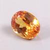 Natural Ceylon Padparadscha Sapphire   10 Ct Oval Shape Loose Gemstone