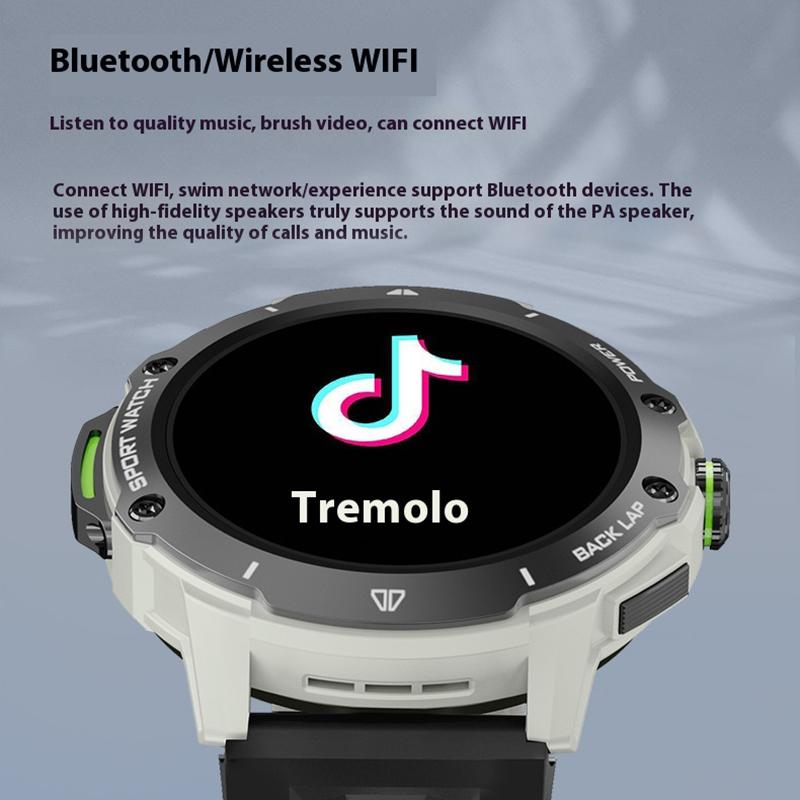 SCIONE Smart Touch Screen Watch Full Netcom 5G Card HD Color Screen Bluetooth Call Smart Watch