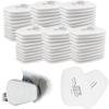50 Peças de Algodão Filtro para Respirador 5N11, Filtros de Partículas Substituíveis para Máscaras 6000/6100/6200/6800/7501/7502