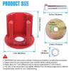 Engine Mount Dog Bone Pendulum Engine Mount +Insert Bushing for VW Golf GTI Jetta MK5 MK6 2.0T Car Accessories Shipping from US
