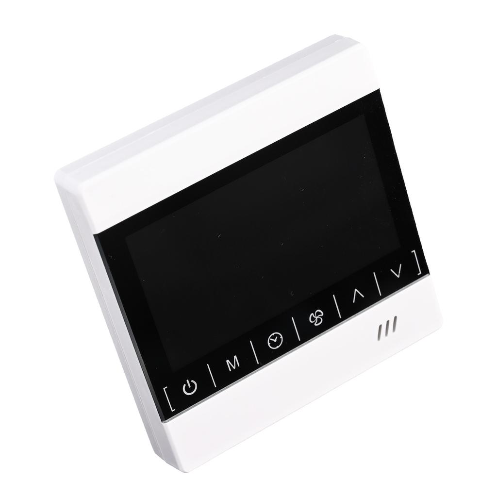 Fan Coil Thermostat for For central Fresh Air Control Mode and Wind Speed Selection Electric Valve Control Timing Settings
