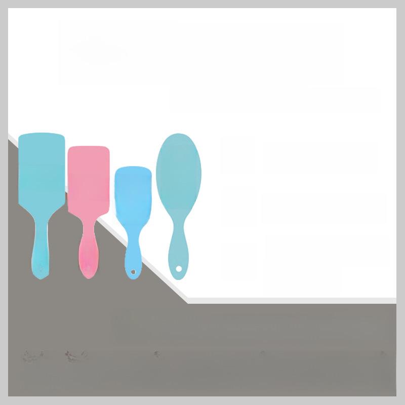 Arc-Shaped Fluffy Massage Comb for Curly & Straight Hair Styling