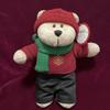 [USED] Starbucks Bearista Christmas Teddy Bears (2014) with tags