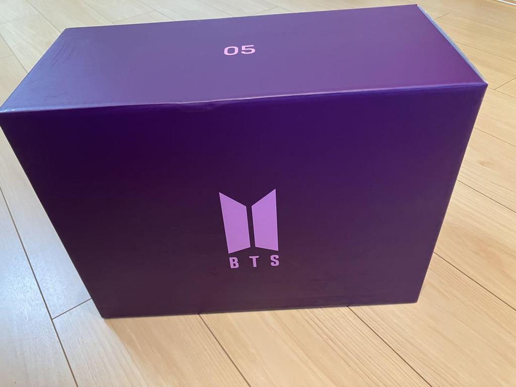 [USED] BTS merch box 5 suitcase suitcase