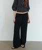 Seuleoum Relaxed Banding Pants_Black