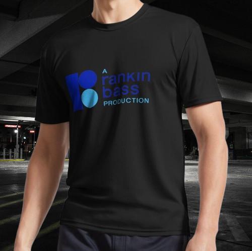 Rankin Bass Logo Active T-Shirt Funny Size Mode American T-shirt S разноцветный