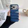 Custodia imbottita stile piumino per telefono IPhone 17 Air Pro Max Cover posteriore in PU antiurto in più colori