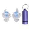 Concert Ear Plugs Liquid Silicone Ergonomic Noise Reduction High Fidelity Music Ear Plugs with Stora