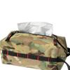1pc Outdoor Portable Tissue Paper Holder Waterproof Cloth Facial Rectangle Napkin