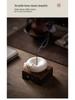 White Porcelain Plum Blossom Incense Holder: Handmade Vertical Stand for Indoor Use