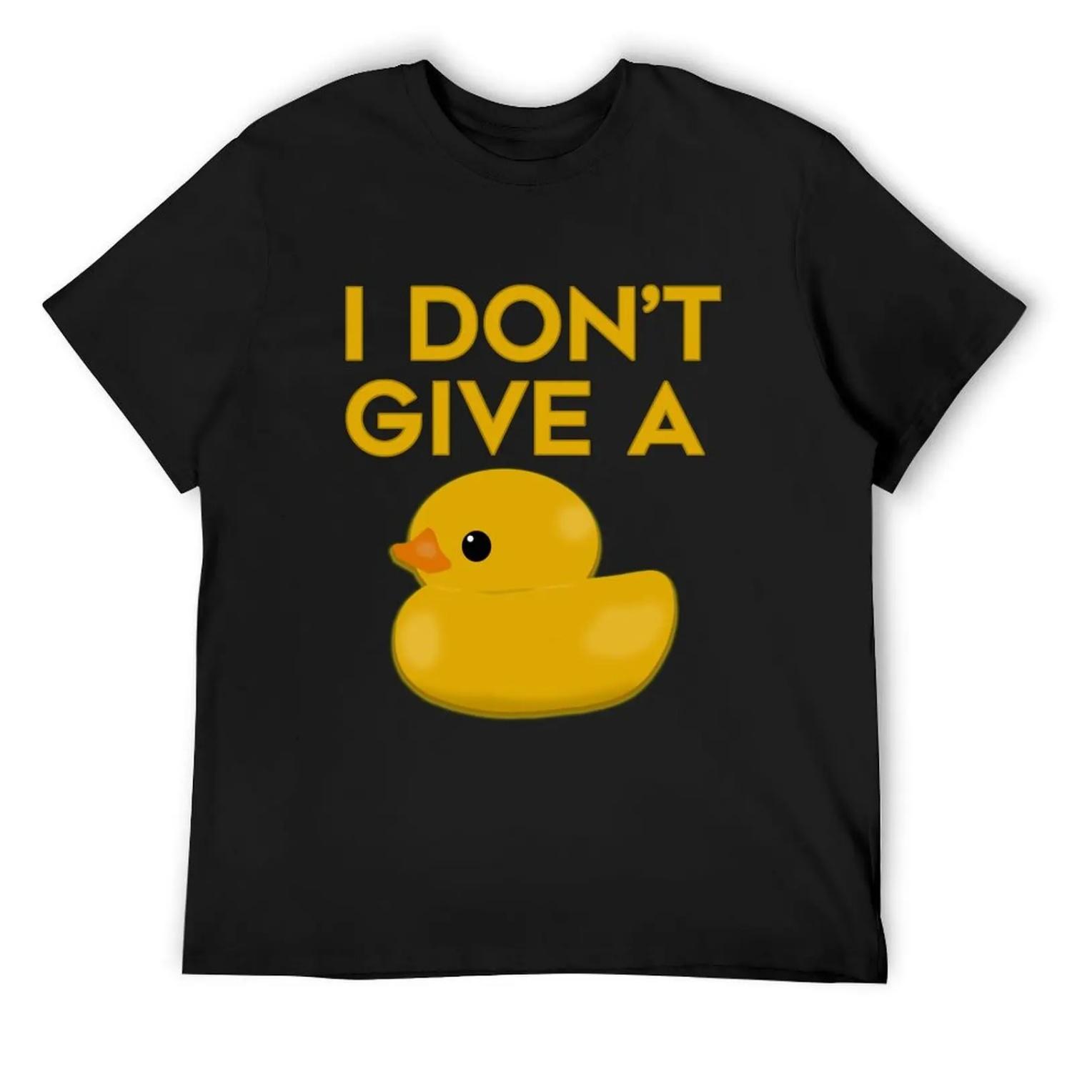 

Футболка I Don t Give a Duck аніме смішні меми футболки вишуканий літній топ футболка з коротким рукавом чоловіча XXXXL чорний