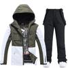 Men's & Women's Winter Ski & Snowboard Suit - Warm, Thickened Jacket and Pants