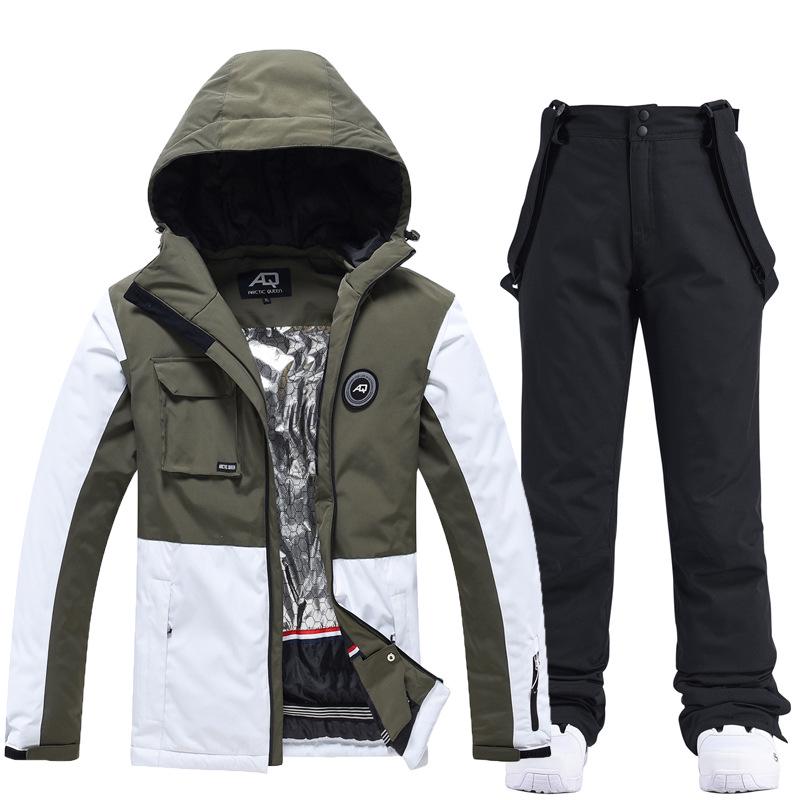 Men's & Women's Winter Ski & Snowboard Suit - Warm, Thickened Jacket and Pants