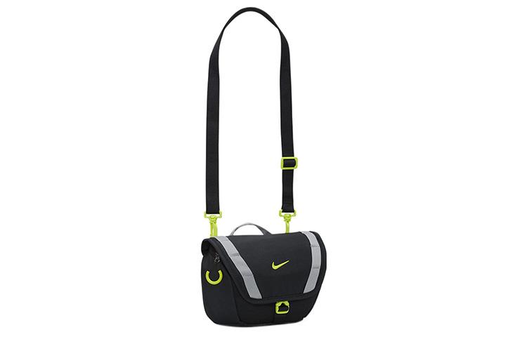 Nike Fabric One Shoulder Crossbody Fanny Pack Regular Unisex Black/Gray DJ9681-010