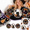 Halloween Hangend Ornament Set, Kit met Strass Steentjes, Acryl Bordje, Doe-het-zelf